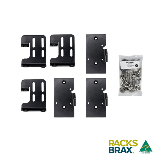 Racksbrax XD Side Twist Bracket - Short (Triple) [R]