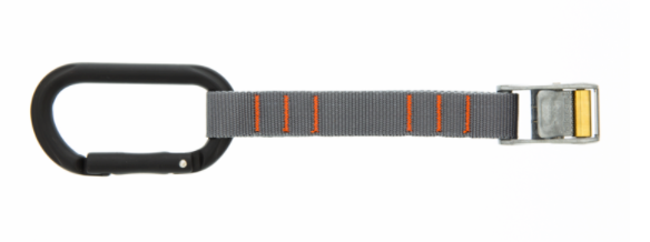 Rollercam Tie Down Strap With Carabiner End 2 Pack 12'